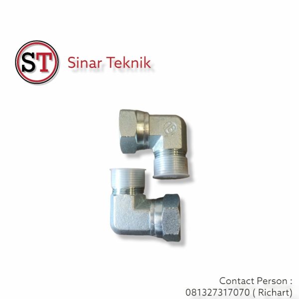 Elbow 90° MB X NU Fitting Hydraulic Hose Size 16MB - 16NU - 90°(1/2)